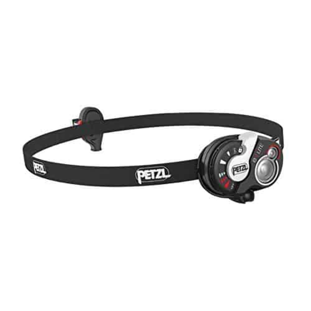 Petzl e+ lite flashlight, Black/White