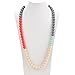 Consider It Maid Silicone Teething Necklace for Mom to Wear - FREE E-BOOK - BPA FREE and FDA Approved - Life is Good (Grey/Scarlet Red/Navajo White/Mint(little)/Grey)