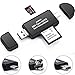 USB SD Card Adapter, Micro SD/TF Flash Card Reader, Memory Card Reader, SD Card Reader with OTG Function for PC & Laptop & Tablets & Smart Phones (02)