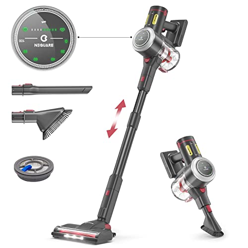 Cordless Vacuum Cleaner, Vacuum Cleaner with Detachable Battery