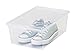 IRIS Modular Box 13.5 QT MCB-S Clear Shoe Box - 5 Pack