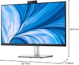 Dell C2423H 24" FHD IPS Video Conferencing Monitor 5MP Camera Speakers Mic view 17