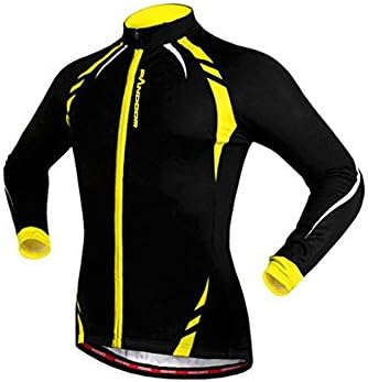 PANDOOM Outdoor Sports Men's Long Sleeve Cycling Jersey Bik Top Wear