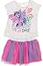 My Little Pony Toddler Girls' Fashion T-Shirt and Tulle Skirt Set, Oatmeal (4T)