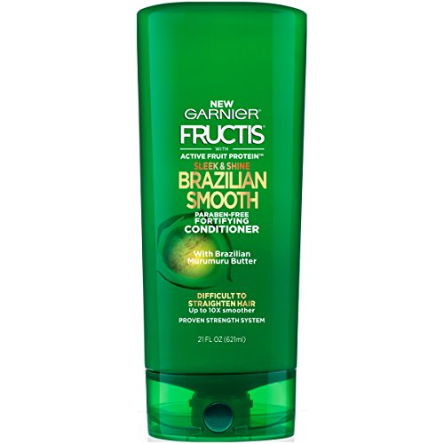 Garnier Fructis Sleek & Shine Brazilian Smooth Conditioner, 21 fl. oz.