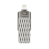 Difini USB Flash Drives 32GB Memory Stick with Lightning Connector for iPhone iPad iPod iOS PC Apple Android, External Storage Expansion Thumb Drive Adapter