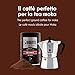 Bialetti Coffee, Moka Ground, Dark Roast, Napoli, Italy Signature Robusta Arabica Blend, Vacuum Sealed 8.8 Ounce Tin Can