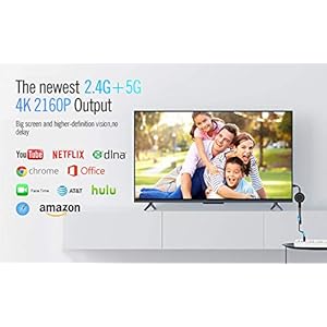 Wireless WiFi Display Dongle HDMI,5GHz+2.4GHz WiFi Wireless Mini Screen Share Display Receiver 1080HD,Wireless Display… - immagine 7