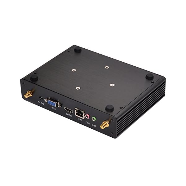 HUNSN Fanless Mini PC, Desktop Computer, HTPC, Kodi Box, Intel 3205U / 3215U / 3755U / 3558U, Windows 11 Pro or Linux…