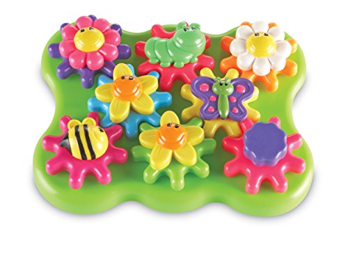 Learning Resources Learning Essentials Flower Garden Build & Spin Playset (17 Piece)