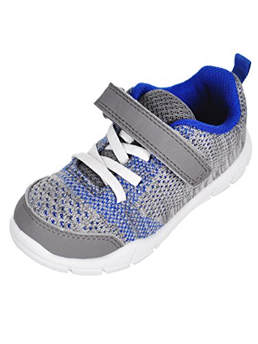 Carter's Baby Ultrex Boy's and Girl's Lightweight Sneaker, Grey, 8 M US Toddler