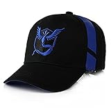 Embroidered Pokemon Go Team Mystic, Valor, Instinct Snapback Baseball hat cap by O-Flow