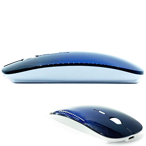 Bluetooth Mouse for MacBook pro/MacBook air/Laptop/iMac/iPad/pc, Wireless Mouse for MacBook pro MacBook Air/iMac/Laptop/Notebook/pc (BT/A Royal Blue)