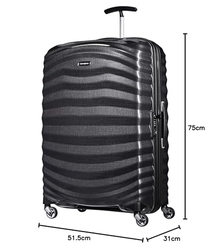 Samsonite Lite-Shock - Spinner L Koffer, 75 cm, 98.5 L, schwarz (Black) 10