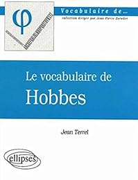 Le  vocabulaire de Hobbes