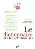 Dictionnaire des sciences humaines by Sylvie Mesure, Patrick Savidan