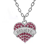 Godyce Heart Necklace Nurse Teacher Blessed Believe Dance Lawyer Volleyball - With Gift Box