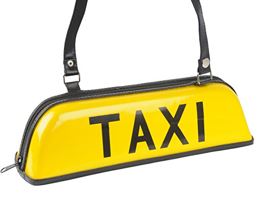 TAXI Cross-body bag - FREE SHIPPING yellow cab ny 5th fifth avenue upcycled upcycle upcycling recycling different smart person vegetarians products friendly people enthusiasts enthusiast nyc handbags - Thumbnail 3