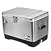 Igloo Stainless steel cooler (51L) # 44669, 54 quart, clear primary