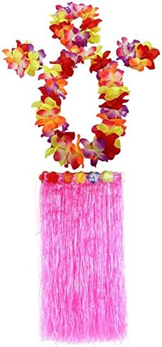 JEKANEL1 Set 80cm Adult Party Hawaii Dress Hula Grass Skirt