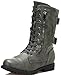 DREAM PAIRS Women's New Winter Lace Up Combat Booties Boots