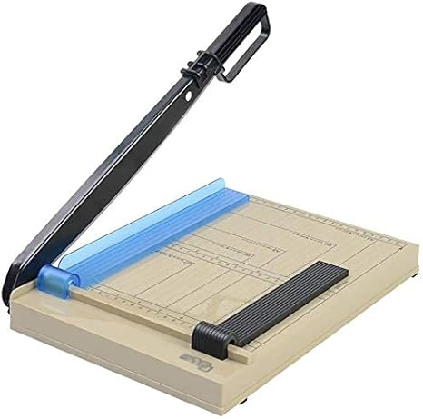 Amazon Com Paper Trimmer Paper Cutter Guillotine Paper Cutter Small Paper Cutters In Printing Houses Manually A4 File Photo Paper Cutter Scrapbooking Tool Size 47 526 55 5cm Home Kitchen