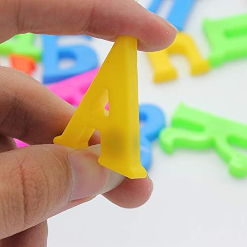 Pulaisen Russian Magnetic Alphabet Letters Fridge Magnets Educational Learning Toy for Kids,Refrigerator Message Board, 33 Pieces Letters