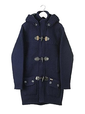 Amazon バーク Bark メンズ ロングニットダッフルコート 32b8000