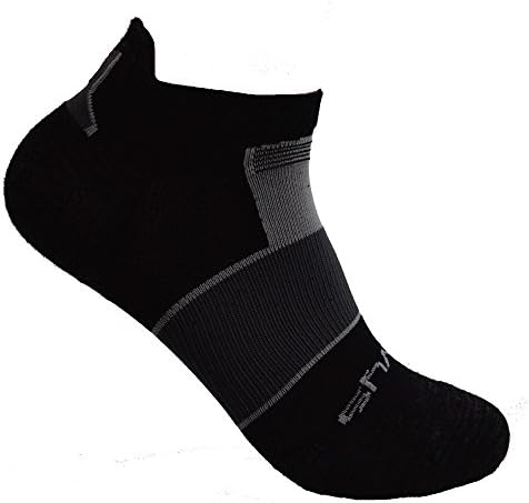 Tab Top No Show Compression Running Socks for Men and Women - Socks that improve your performance