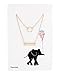 Zealmer Daycindy Multi-layer Pendant Chain Long Layered Necklace Jewelry For Women
