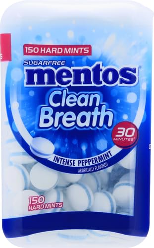 MENTOS PEPPERMINT MINT, 150COUNT