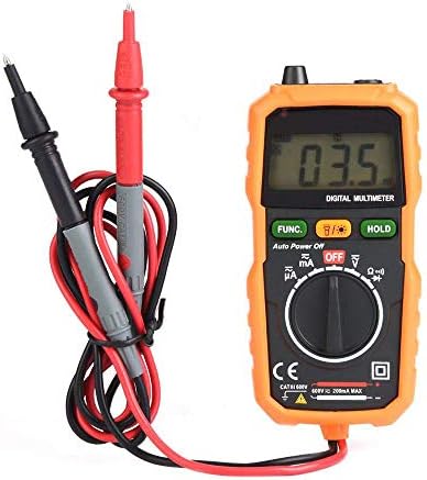 LIGHTOP Portable Digital Multimeter Digital Display Non-contact Multimeter DC/AC Voltage Resistance Tester High Precision Auto Range