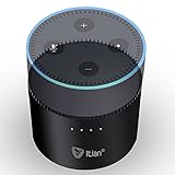 Echo Dot Battery,Itian Portable Power Bank Charger 10000mAh K12 for 2nd Gen Echo Dot and Android Apple Devices-Black