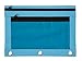 Office Depot Pencil Pouch With Clear Window, 7in. x 9 3/4in., Assorted Colors, P02-3R-12/SA3