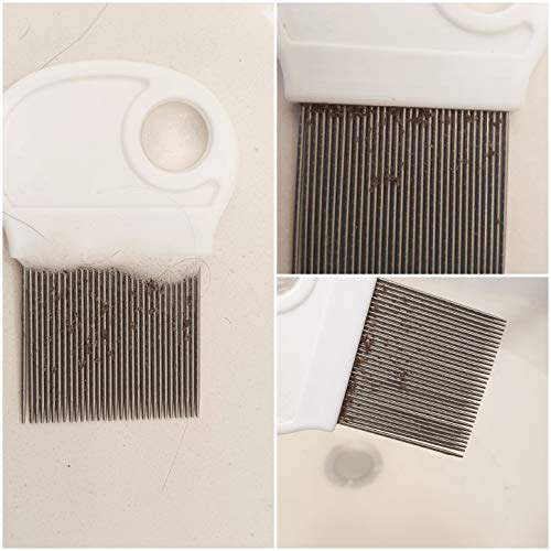 2 Pack Pele Pharm Metal Head Lice & Nits Removal Combs