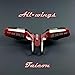 All-wings saddle Taiwan Falcon Style Bike Saddle for Long Distance Riding Racing Bike Road Bike Mountain Bike Comfy Cycle Bicycle Seat Pad (DIY Adjustable Seat Angle to Customize Your Riding)thumb 3