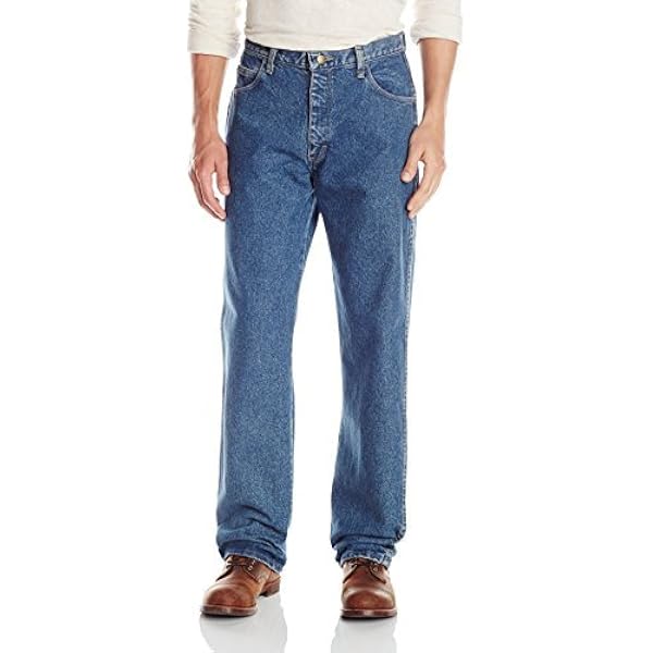 Bulwark Loose Fit Stone-Washed Denim Jean