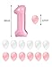 Unicorn Party Decoration Supplies for 1st Birthday with Unicorn Headband Party Balloons