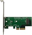 Lycom DT-120 M.2 PCIe to PCIe 3.0 x4 Adapter (Support M.2 PCIe 2280, 2260, 2242)