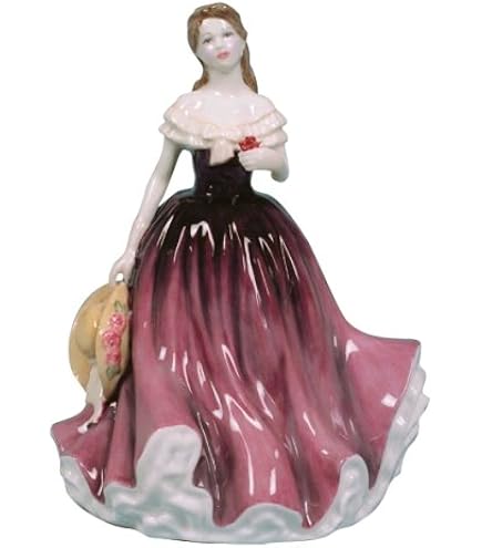 royal doulton figurines pink dress Rosemary Pretty Lady Figurine HN5667 2007Item #HN5020 New in BoxSandra looks beautiful in her long sleeveless dressof softly shaded pinks emanating from her waist Royal Doulton Figurines Foaming Quart