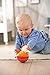 HABA Roly Poly Chicken Soft Wobbling & Chiming Baby Toy