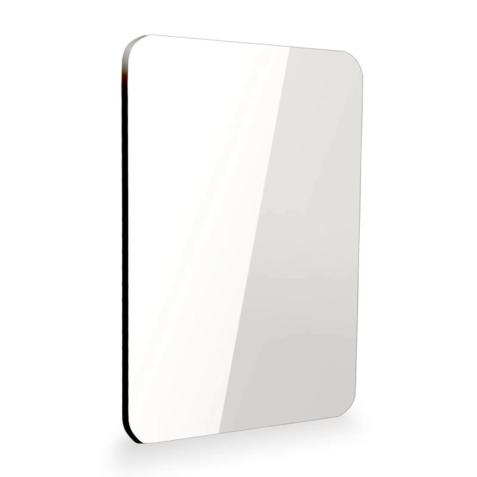 Photo 1 of Tooackl Magnetic Locker Mirror(5 ¼" x 7") - Adhesive-Backed Shatterproof Safety Acrylic Mirror for Bathroom, School Lockers, Gym (Anti-Scratch, Lightweight, Dorm Refrigerator)