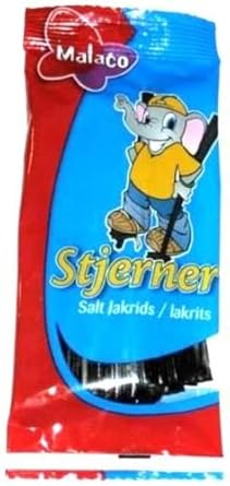 10 x MALACO STJERNER SALT LAKRIDS STANGEN 92g Incl. Goodie von Flensburger Handel
