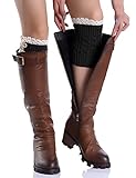 Avidlove Women Winter Leg Warmer Crochet Knit Boot Socks