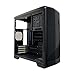 APEVIA X-QTIS-BK Micro ATX Gaming/HTPC Case, Supports Video Card up to 340mm/ATX PS, 1 x Window, USB3.0/USB2.0/HD Audio Ports, 1 x 120mm Blue LED fan, Dust filter, Black