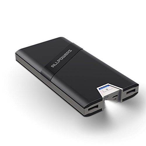 Power Bank, ALLPOWERS Portable Charger 20800mAh Power Bank with Fast Charge, iPower Technology, 4.5A Output & 2A Input Ultra High Capacity External Battery Pack for iPad, iPhone, Samsung,ect