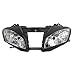 XFMT Motorcycle Front Black Head Light Lamp For Yamaha YZF R6 2006-2007