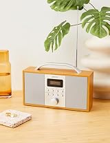 Groov-e Boston Wooden DAB FM Digital Radio Alarm Bluetooth Portable Mains view 10