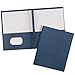 Avery Two Pocket Folders with 3 Prong Fasteners, Holds 70 Sheets, 25 Blue Folders (47975)