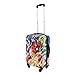 DC Comics Luggage Flash 21 Inch Spinner Rolling Upright Hardsided Luggage, Multi-Colored